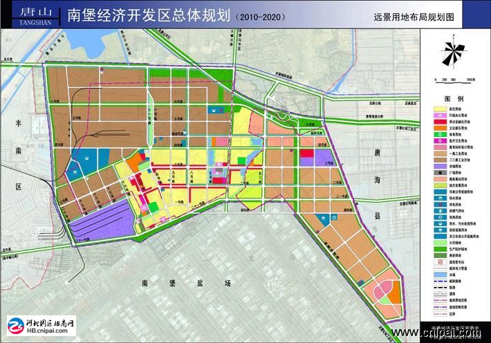 南堡经济技术开发区规划图